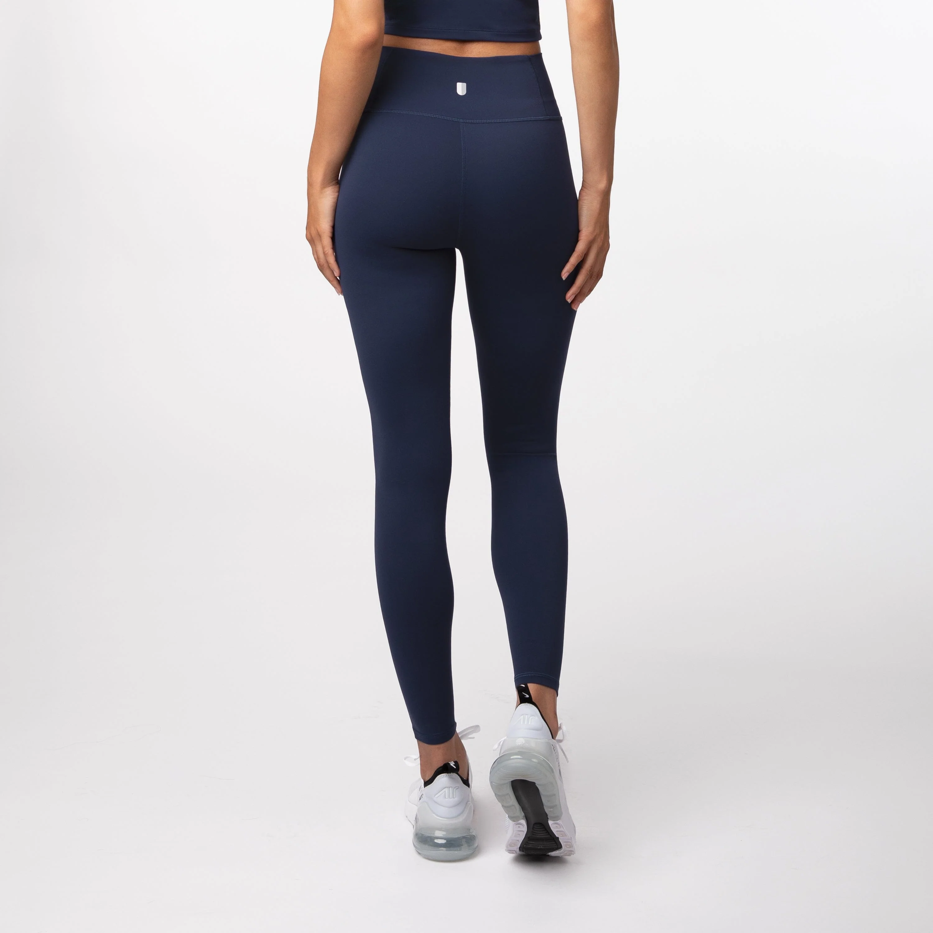 Vista High-Rise Legging | Solid - Fleet Navy - Image 3
