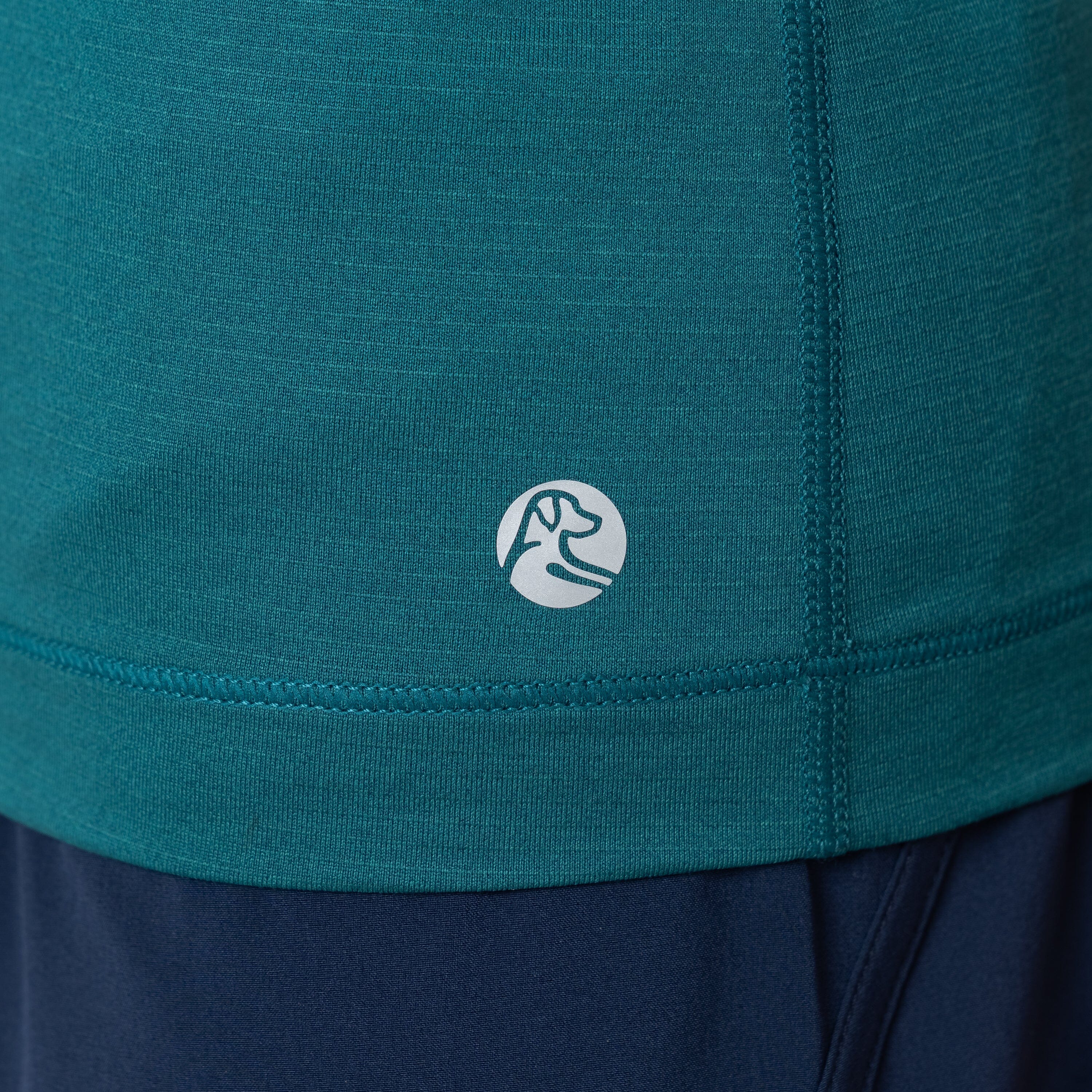 HIIT Tech Tank | Heather - Midnight Green/Midnight Green - Image 4