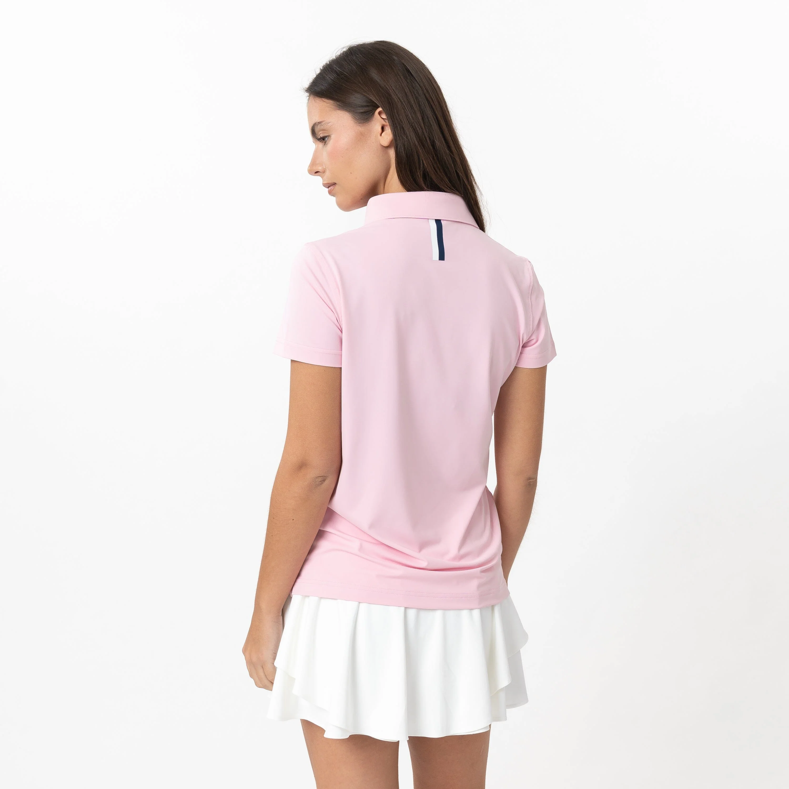 Solid Performance Polo | Solid - Lotus Pink - Image 2