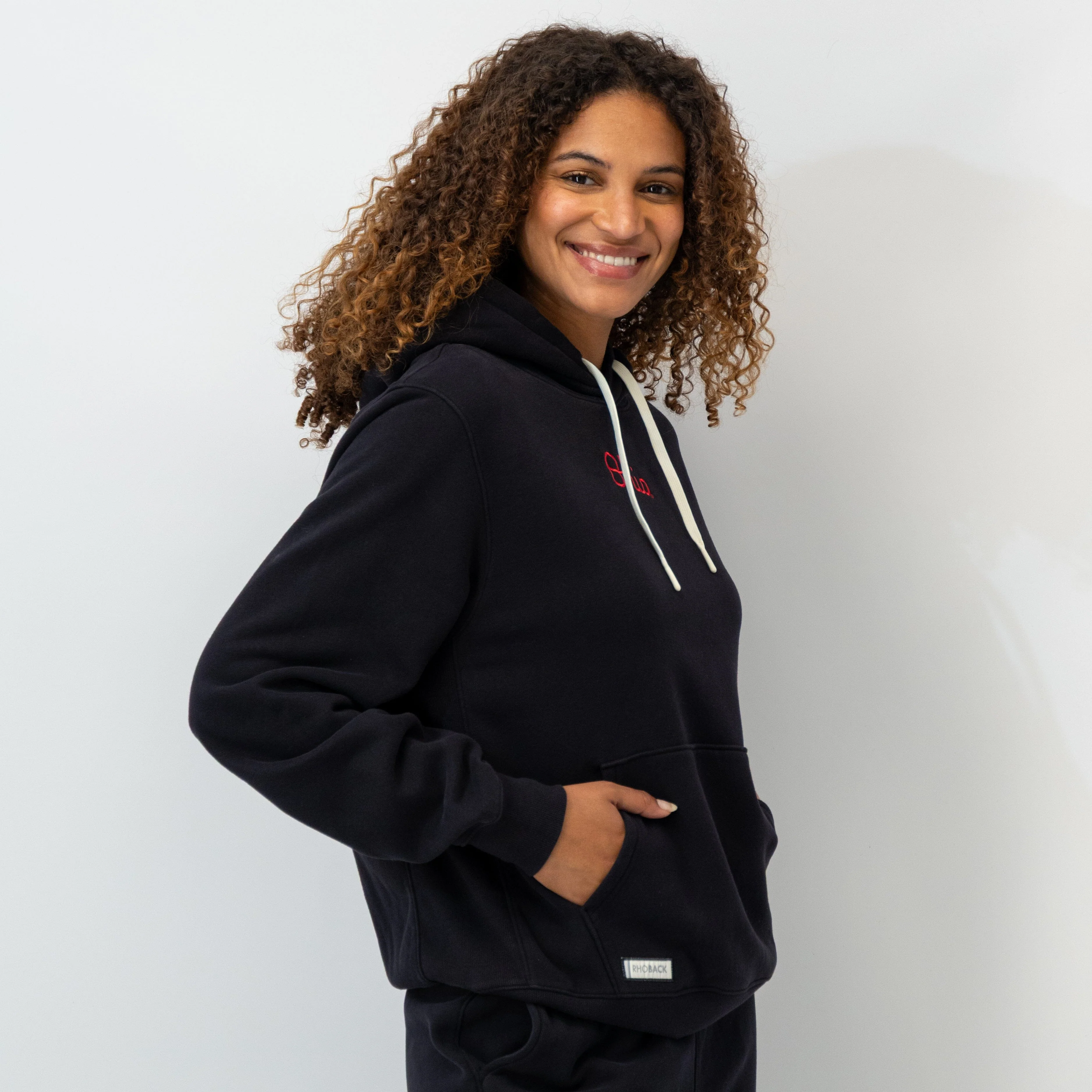 Ready Collegiate Hoodie - Ohio State | Solid - Midnight Black - Ohio State - 1 (Women) - Image 3