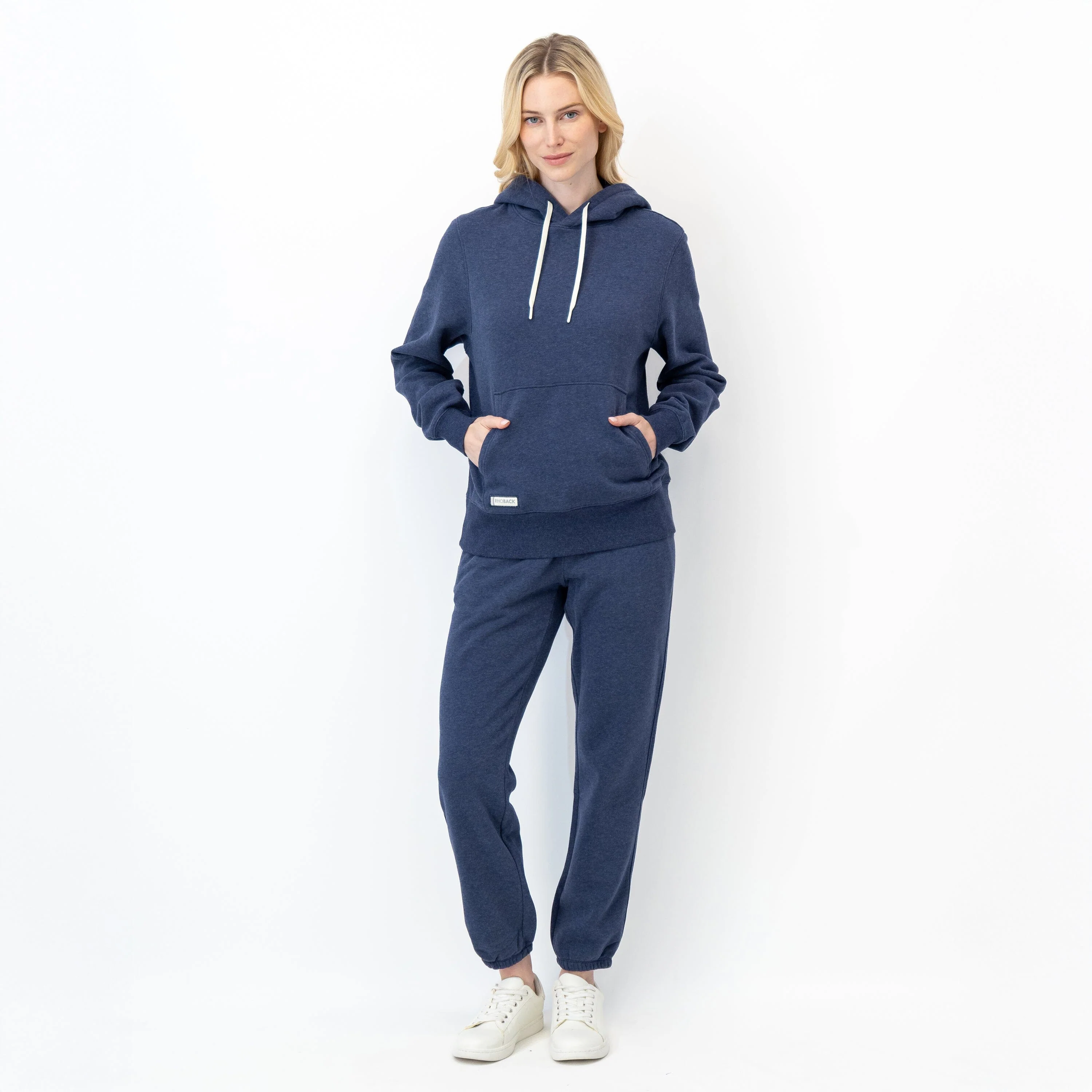 Ready Hoodie | Heather - Fleet Navy (Women) - Image 6