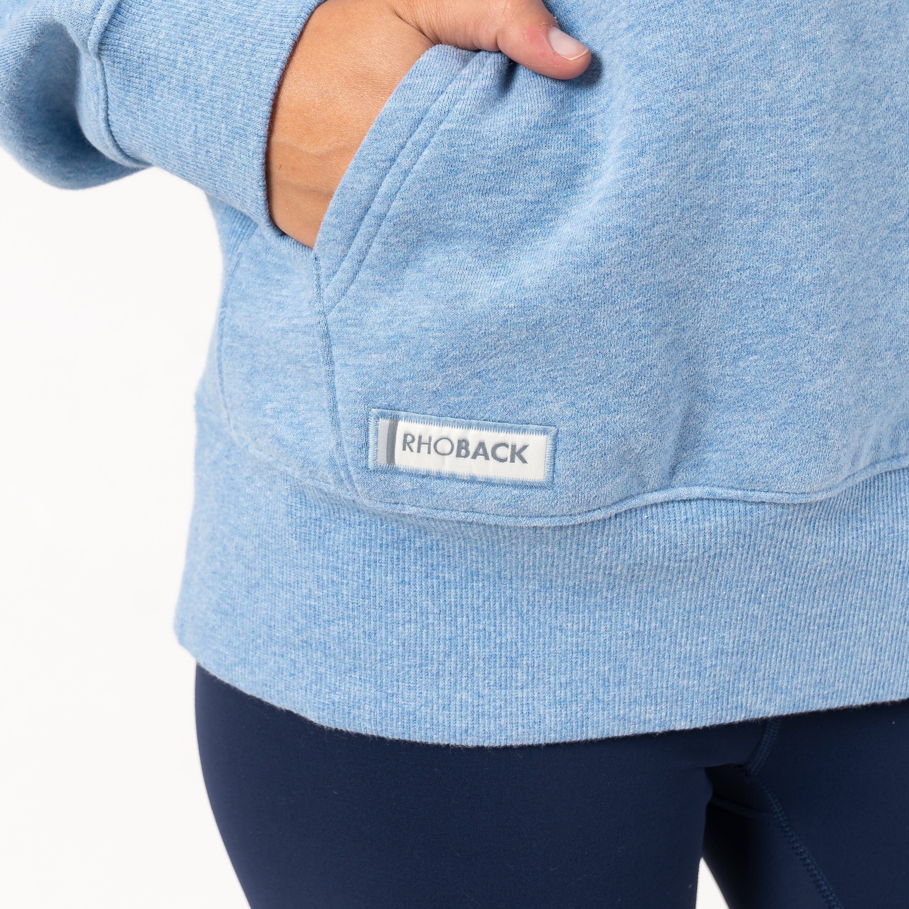 Ready Hoodie | Heather - Potomac Blue (Women) - Image 4