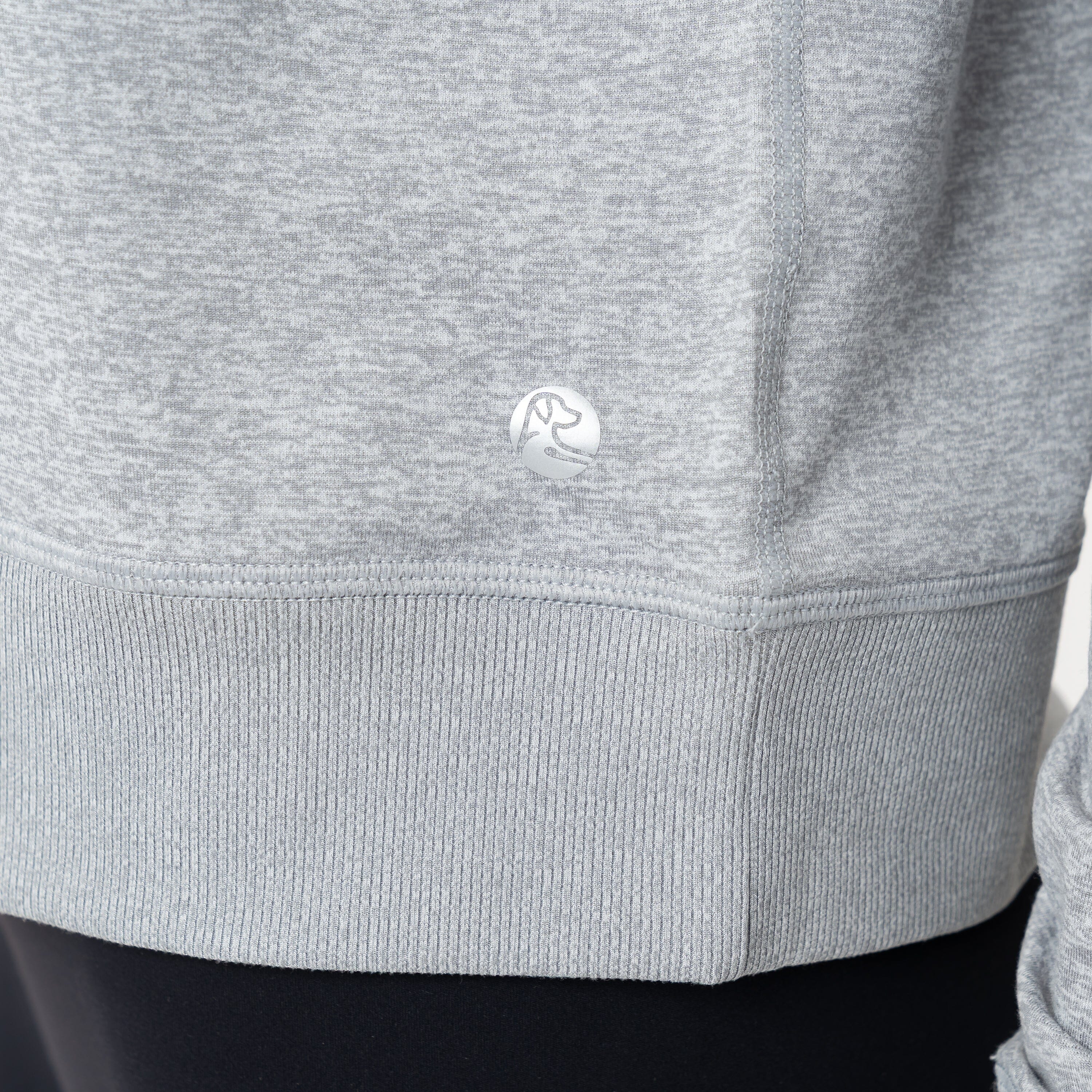 Swift Performance Crew | Heather - Stainless Steel/White - Image 5