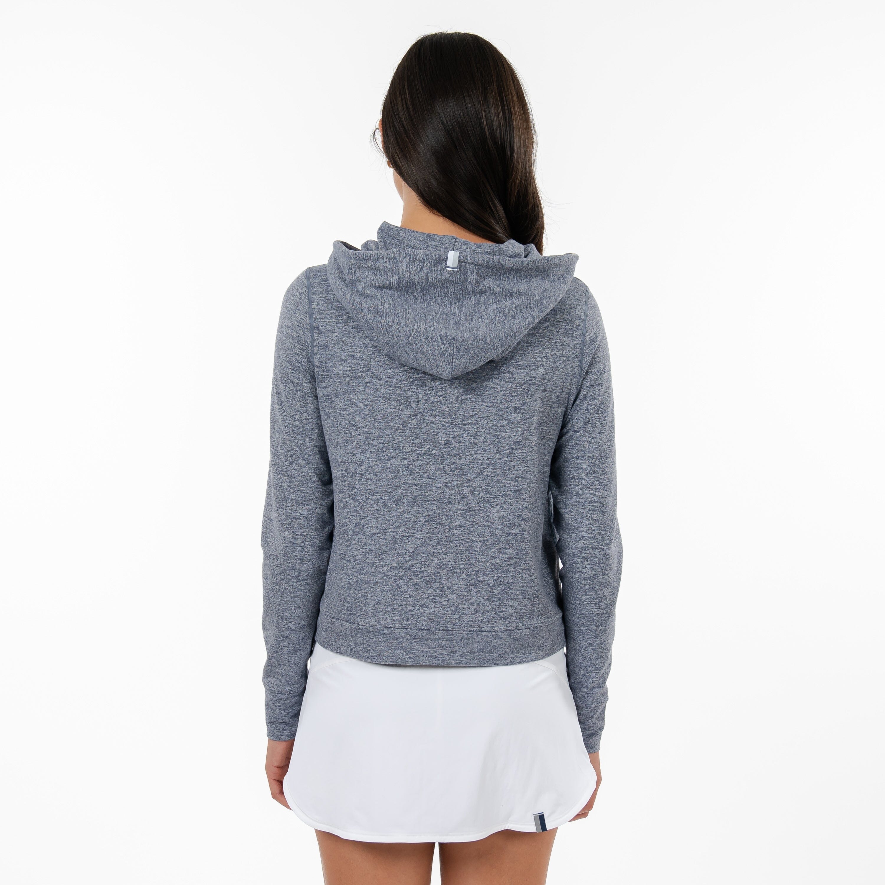Tempo Collegiate Hoodie - Penn State | Heather - Steel Grey/White - PSU 1 WHITE - Image 2