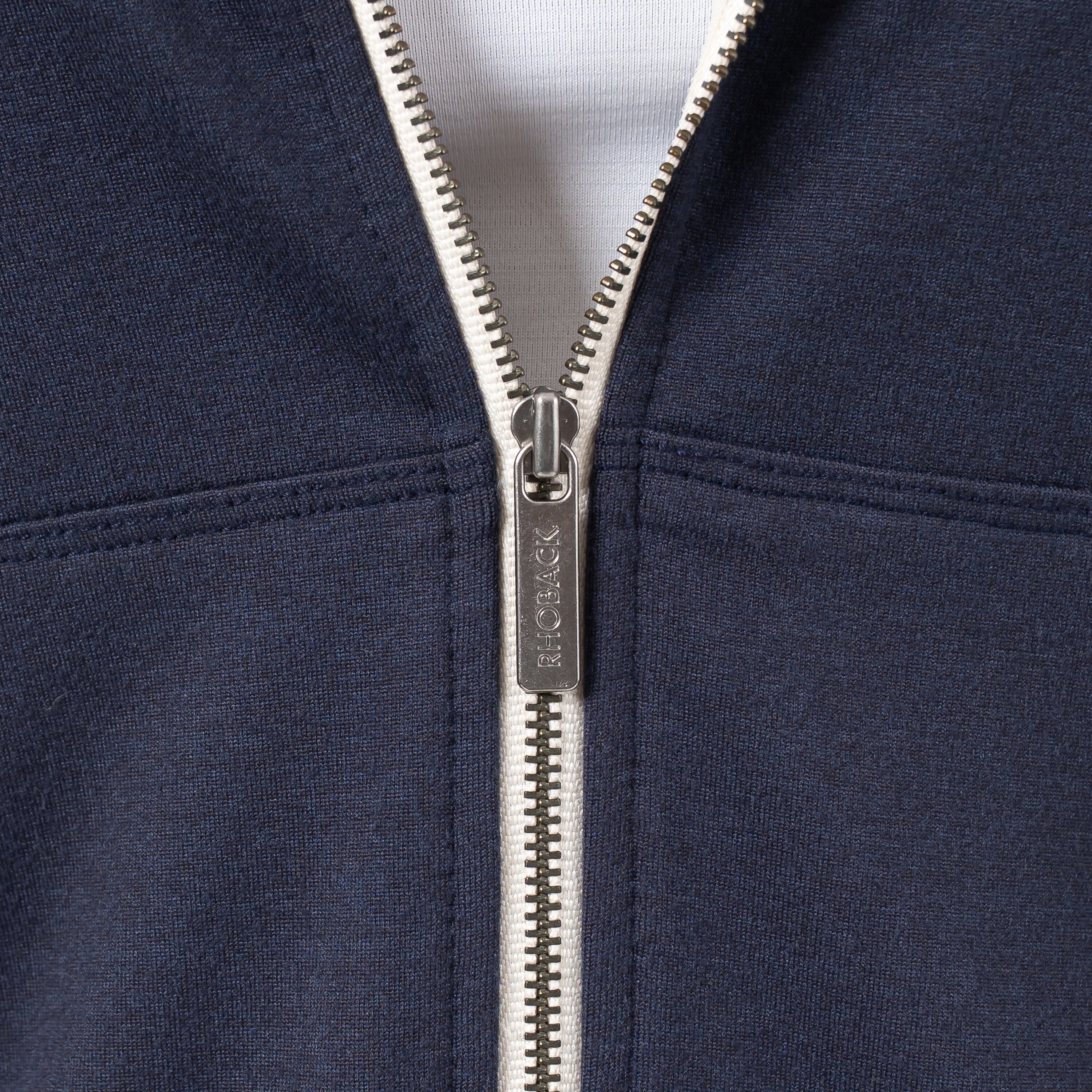 Tempo Full-Zip Hoodie | Heather - Fleet Navy/Nightshade - Image 5
