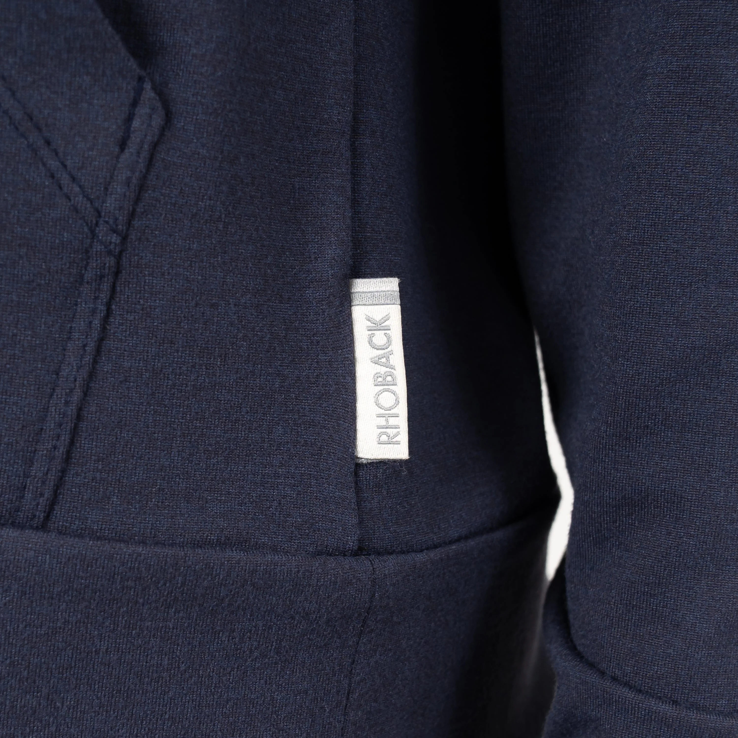 Tempo Full-Zip Hoodie | Heather - Fleet Navy/Nightshade - Image 6