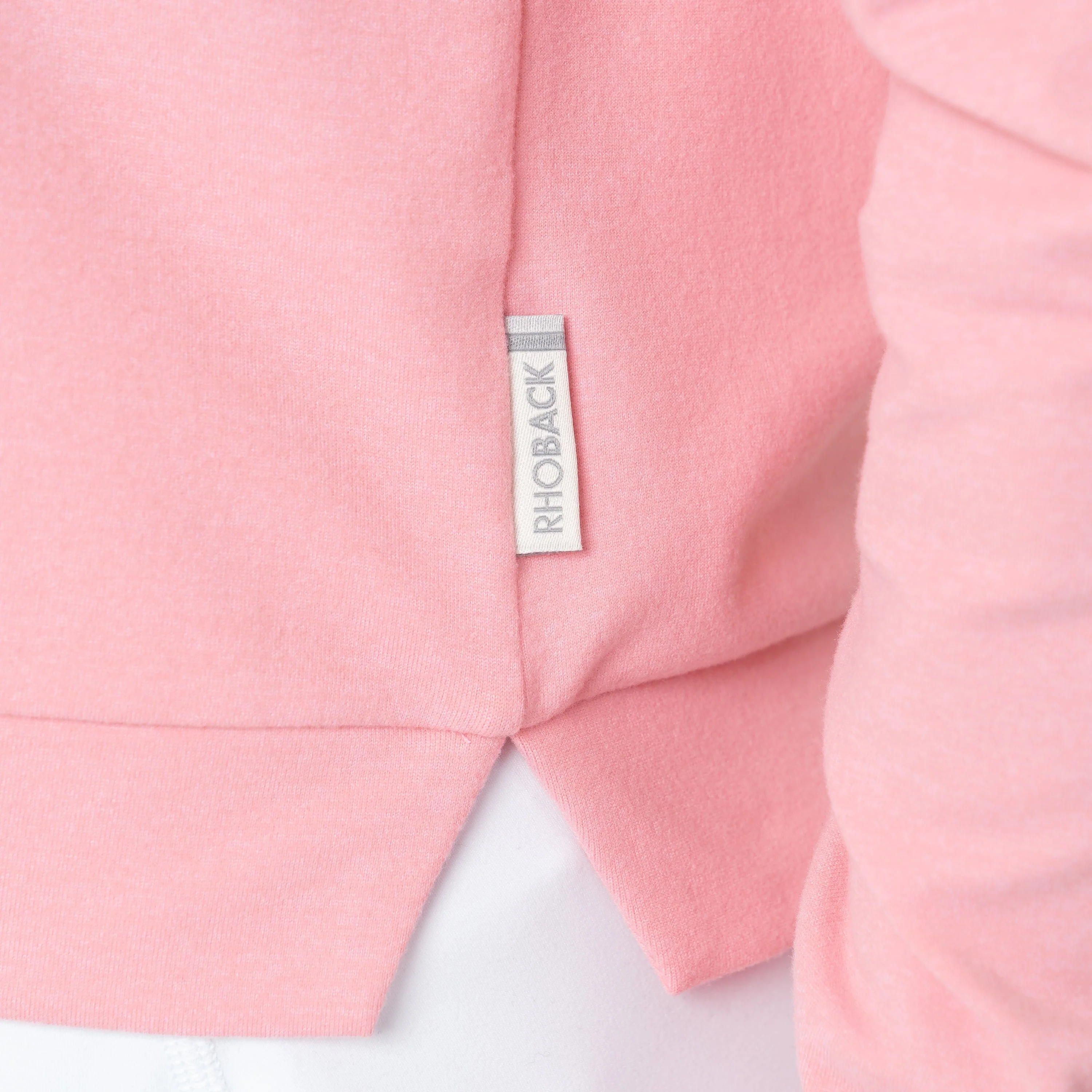 Tempo Performance Hoodie | Heather - Lotus Pink/Dogwood Pink - Image 4