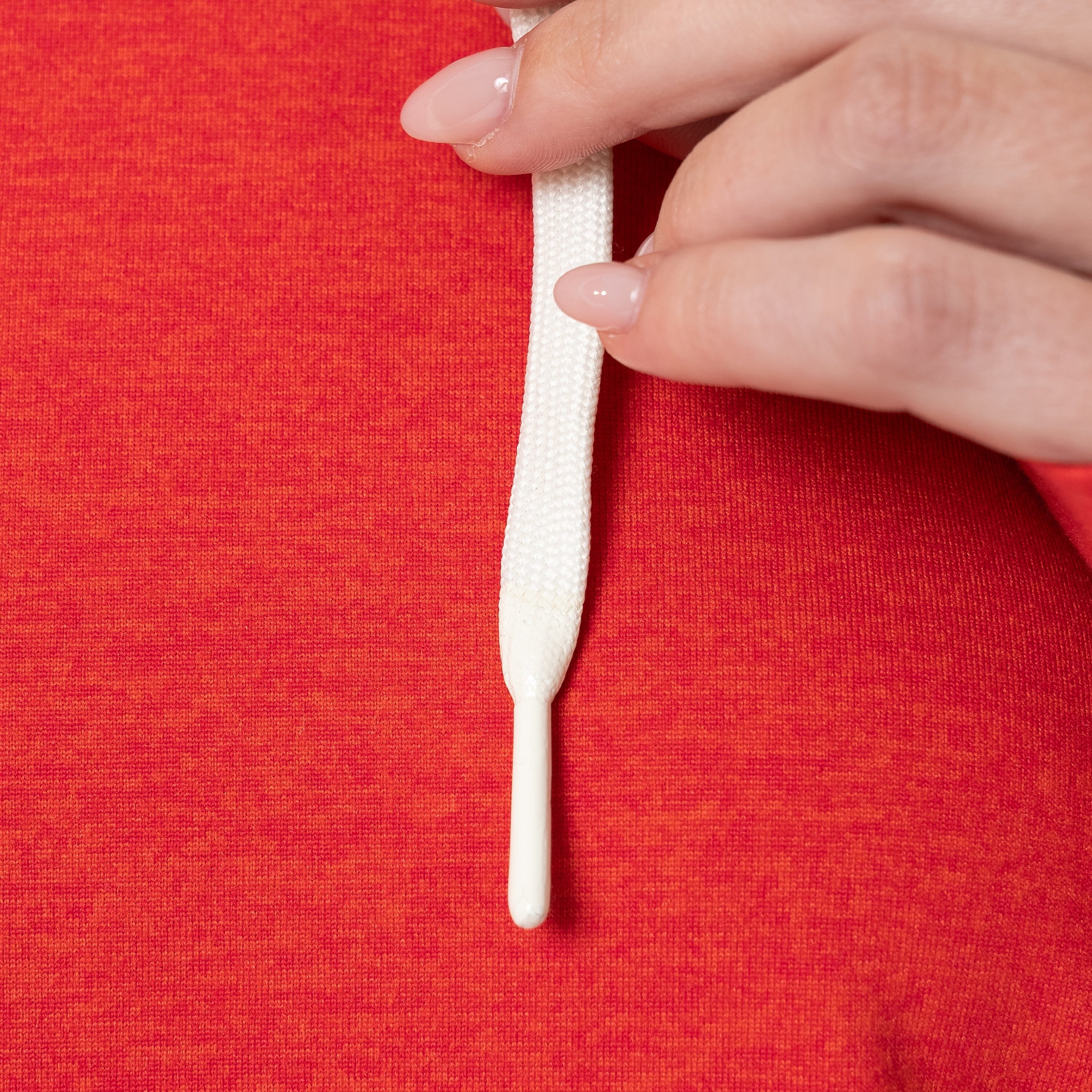 Tempo Performance Hoodie | Heather - Poppy Red/Classic Red - Image 5