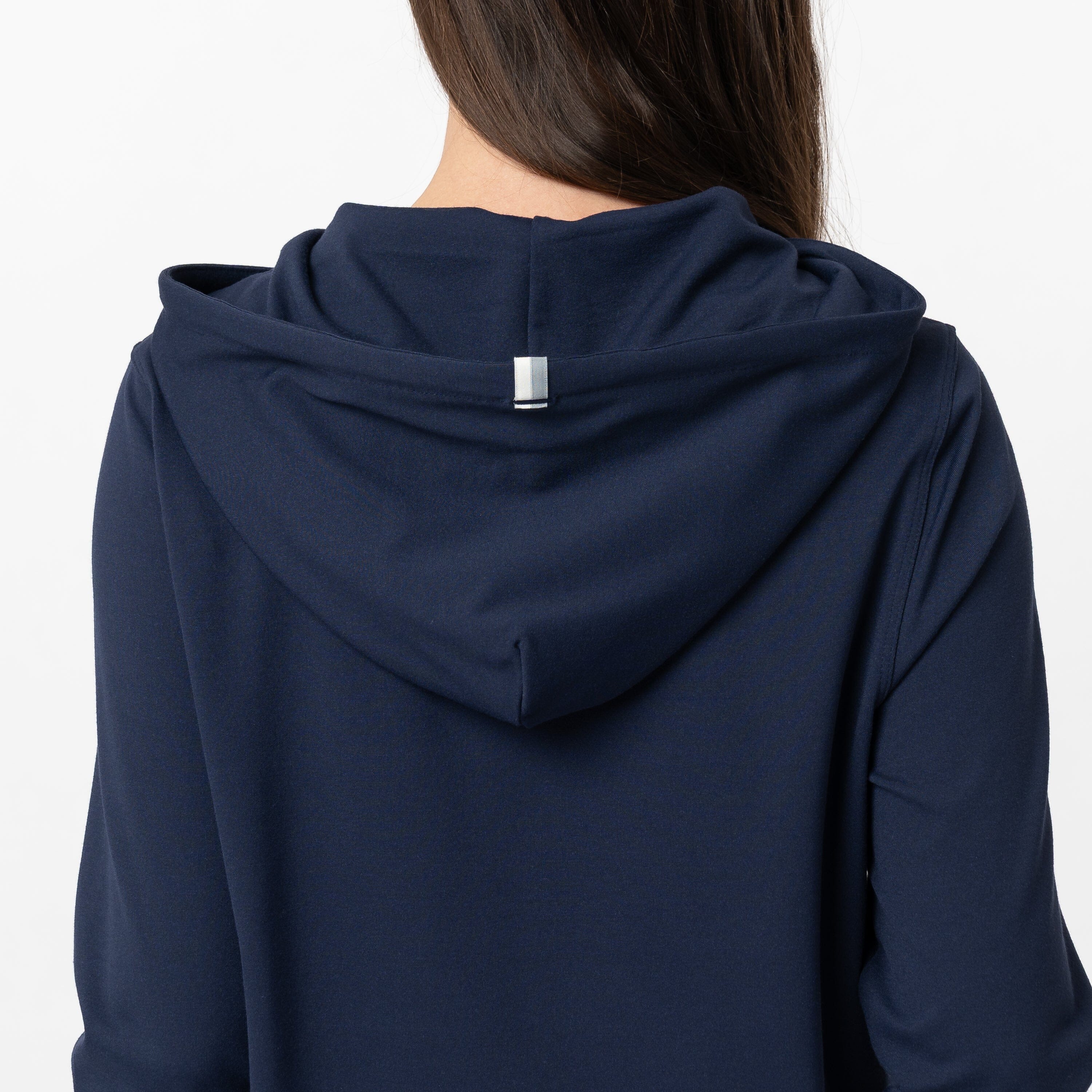 Tempo Performance Hoodie | Solid - Fleet Navy - Image 4