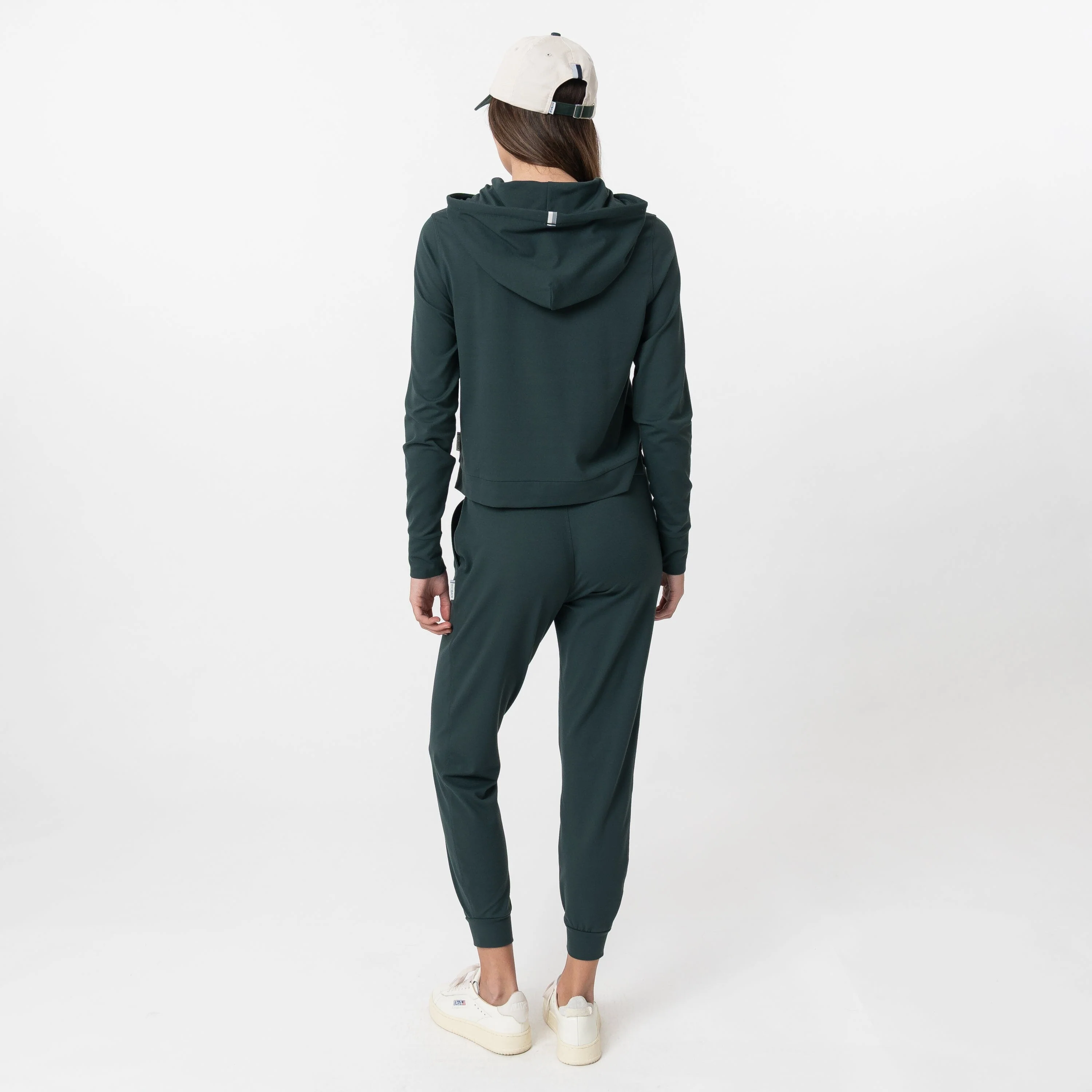 Tempo Performance Hoodie | Solid - Ponderosa Green - Image 7