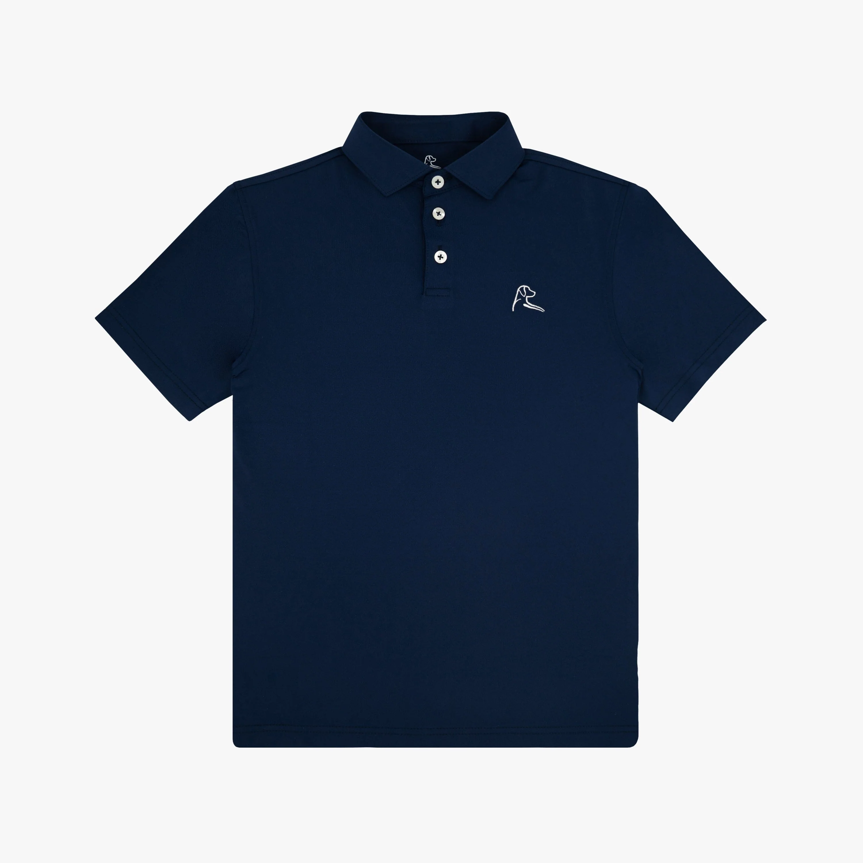 Youth Solid | Performance Polo | Solid - Fleet Navy